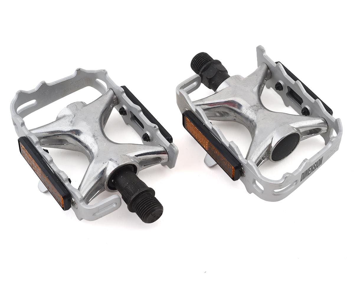 Dimension Mountain Compe Pedals (Silver/Silver)